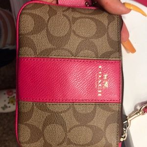 Coach mini purse wallet